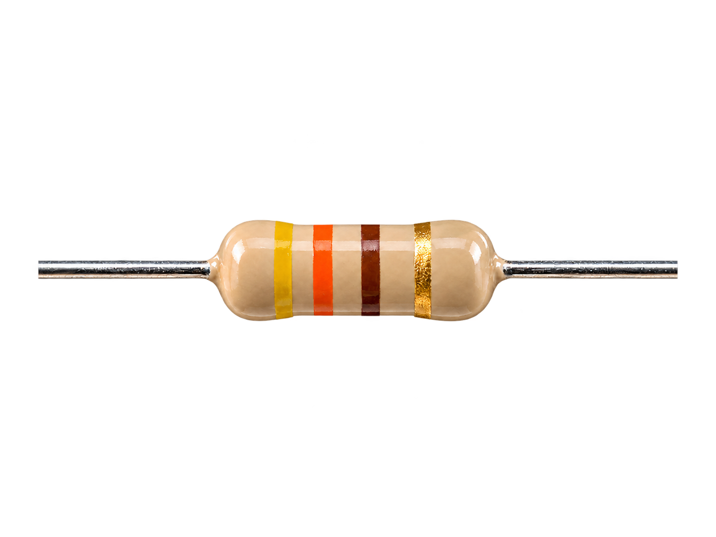 Resistor 430 ohms 0.25 watt 5% dip