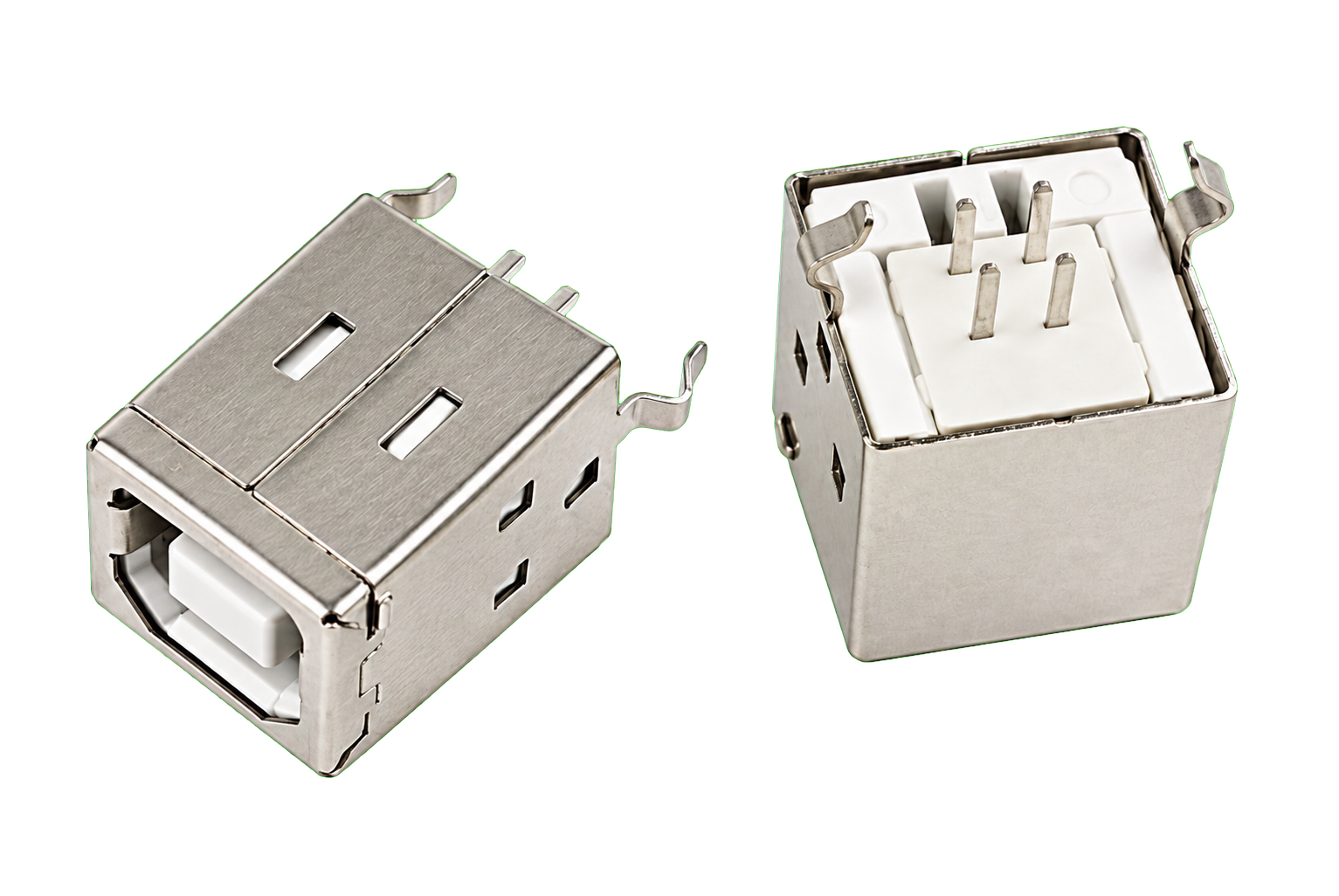 Connector usb type B-RA-DIP