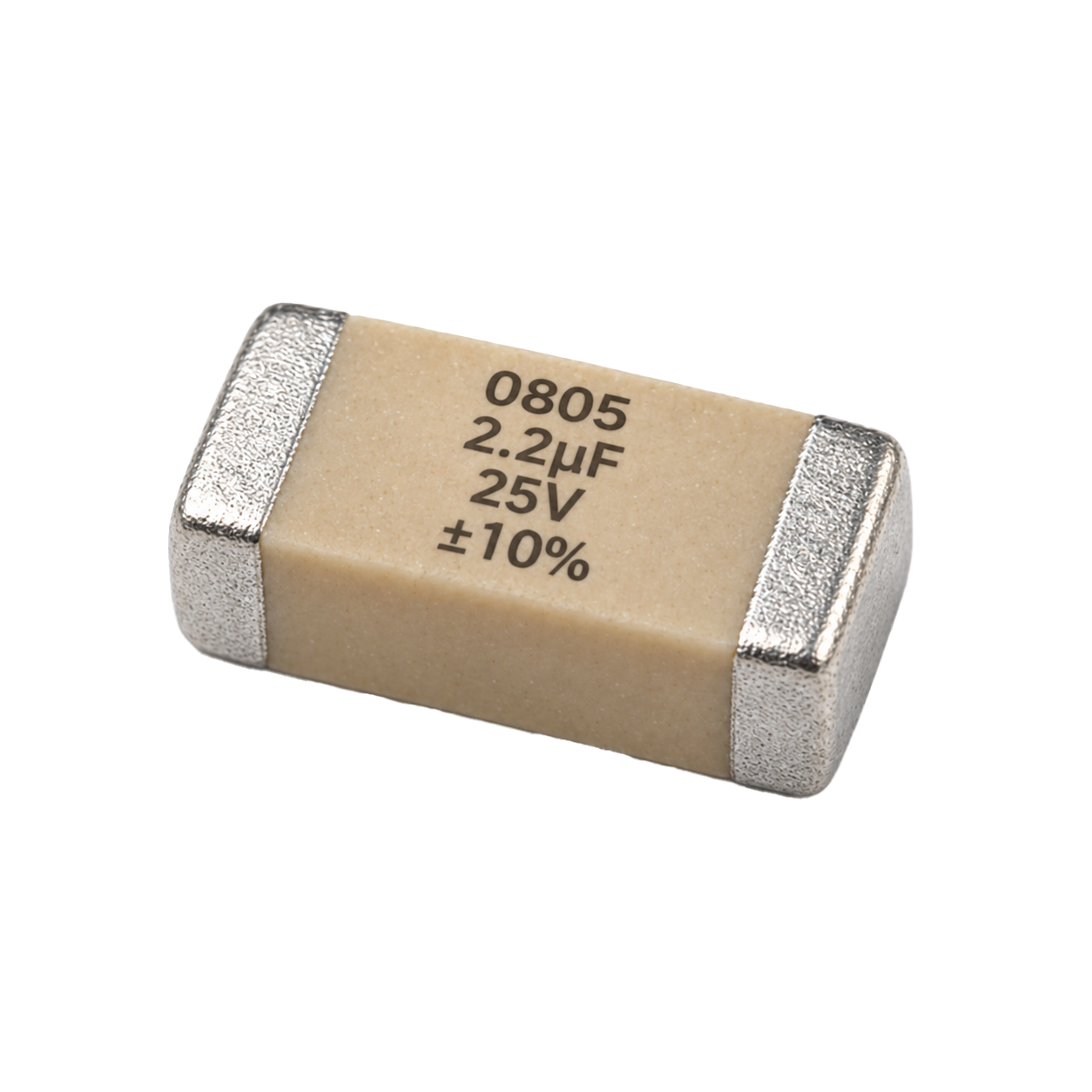 Capacitor 2.2uf 25v 10% (0805) smd