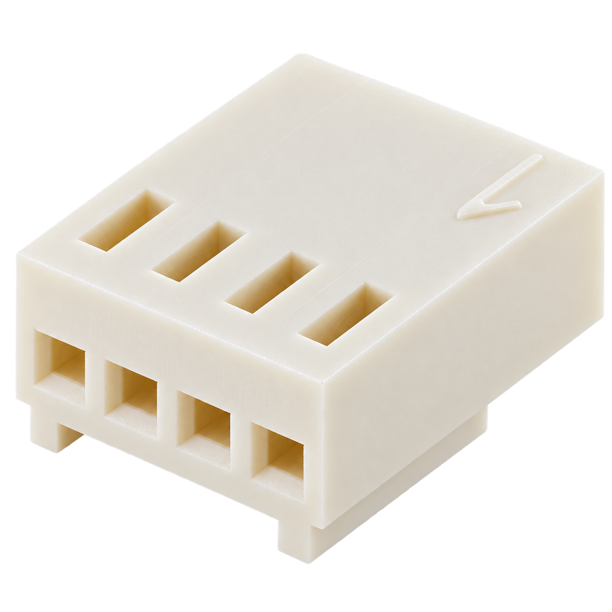 کانکتور مخابراتی 4 پین 2510 مادگی گام 2.54mm