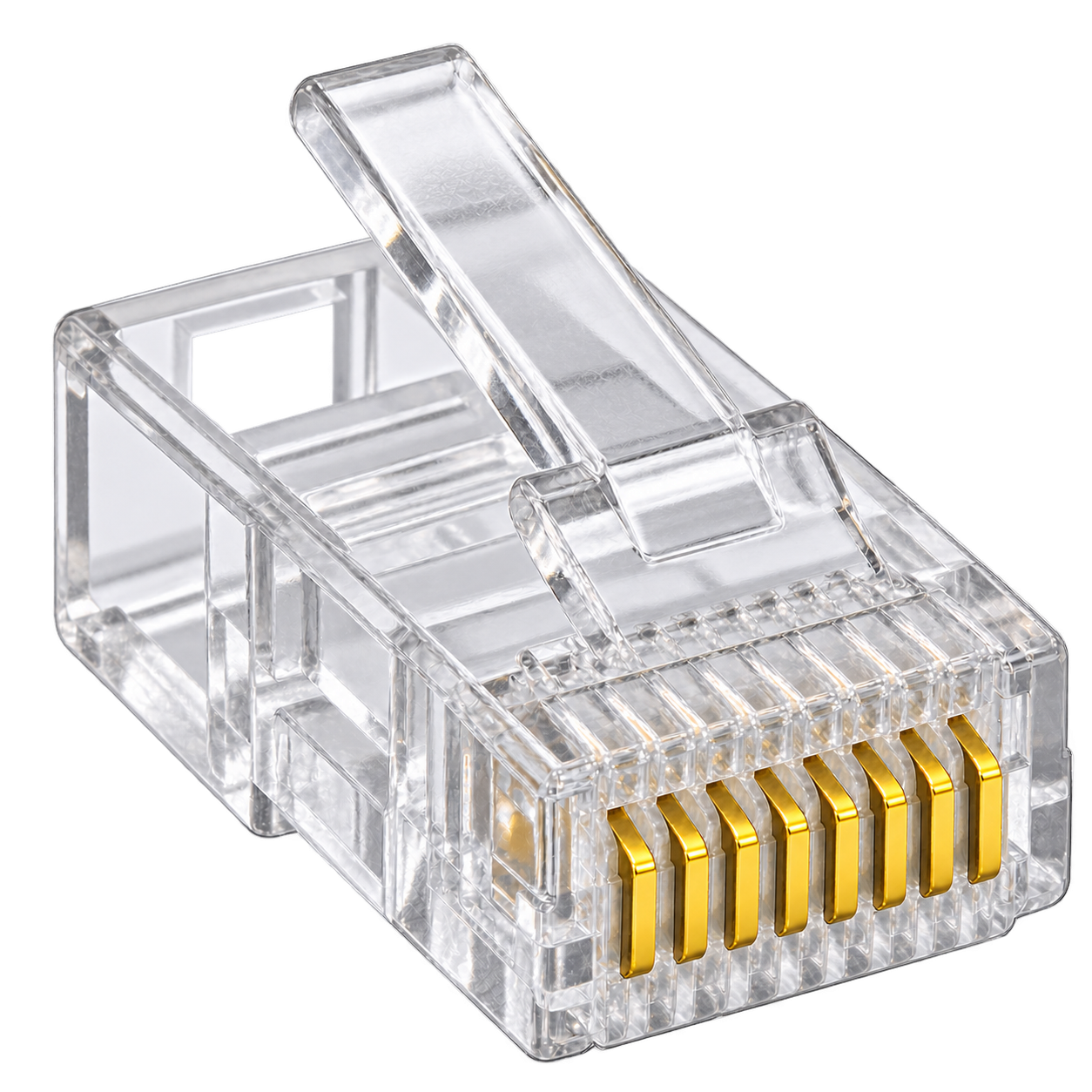 کانکتور شبکه کابل خور RJ45 نری 8 پین
