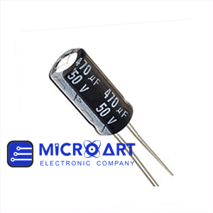 خازن الکترولیتی 50V- 470μF