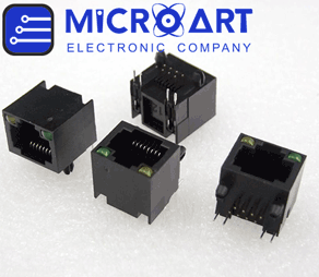 سوکت شبکه رایت پلاستیکی RJ45